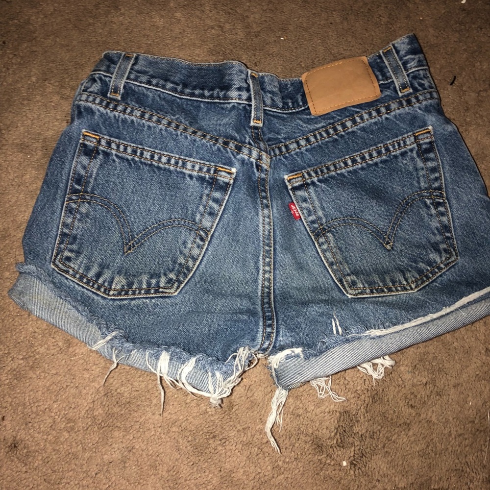 Highrise Old-school Levi shorts